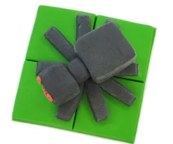 Cukrowa figurka na tort Pająk jak z Minecraft