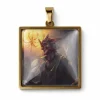 Cult Healer | 4 cm | Metal Szkło | Brelok Zawieszka | Magic The Gathering