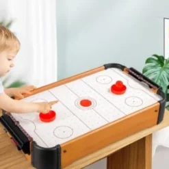CYMBERGAJ STÓŁ do GRY AIR HOCKEY POWIETRZNY HOKEJ DLA DZIECI GRA 67cm XXL