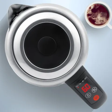 Czajnik elektryczny szklany z regulacją temperatury 1,7l 2200W Berdsen BD-714