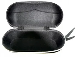 Czarne Twarde etui na okulary pokrowiec futerał ETUI3