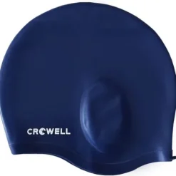 Czepek pływacki Crowell Ucho Bora granatowy kol.3 152cm