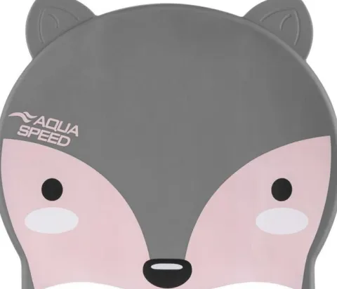 Czepek Pływacki dziecięcy Aqua Speed Zoo Fox