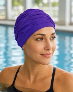 Czepek pływacki materiałowy damski Aqua-Sport Poliester Lady Comfort