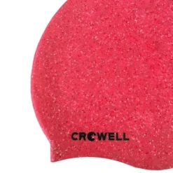 Czepek pływacki silikonowy Crowell Recycling Pearl różowy kol.3 N/A