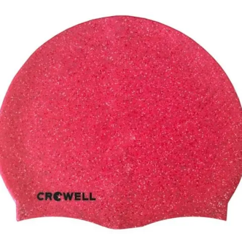 Czepek pływacki silikonowy Crowell Recycling Pearl różowy kol.3 N/A