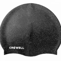 Czepek pływacki silikonowy Crowell Recycling Pearl czarny kol.1 164 cm