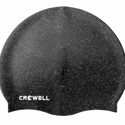 Czepek pływacki silikonowy Crowell Recycling Pearl czarny kol.1 164 cm