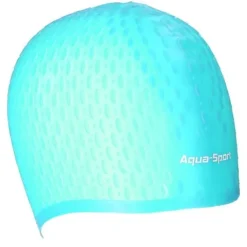 Czepek pływacki silikonowy na długie włosy na basen bąbelkowy Aqua-Sport