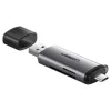 Czytnik Kart UGREEN CM185 USB i USB-C SD microSD DO Windows