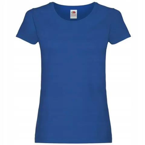 DAMSKA KOSZULKA T-SHIRT FRUIT fc royal blue M