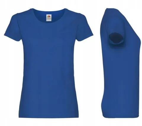 DAMSKA KOSZULKA T-SHIRT FRUIT fc royal blue M