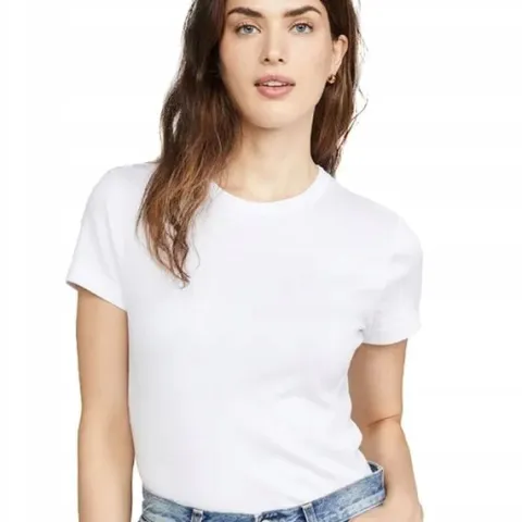 DAMSKA KOSZULKA T-SHIRT FRUIT original white L
