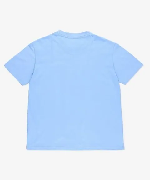 Damska niebieska koszulka PROSTO T-shirt Gothi XS