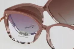 Damskie OKULARY Zerówki oprawki do KOMPUTERA + NAKŁADKA PRZECIWSŁONECZNA