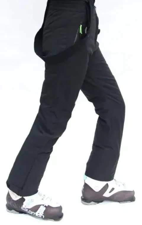 DAMSKIE SPODNIE NARCIARSKIE ZIMOWE SNOWBOARDOWE ZIMA CZARNE roz. XL