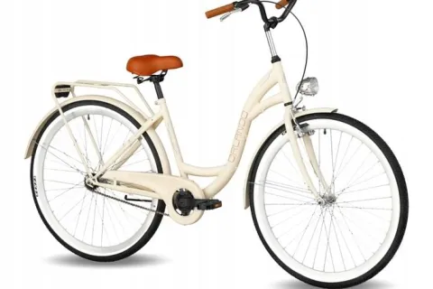 DAMSKI ROWER MIEJSKI 28 CALI LEKKA DAMKA RETRO ORLANDO + GRATIS KOSZ WKŁAD