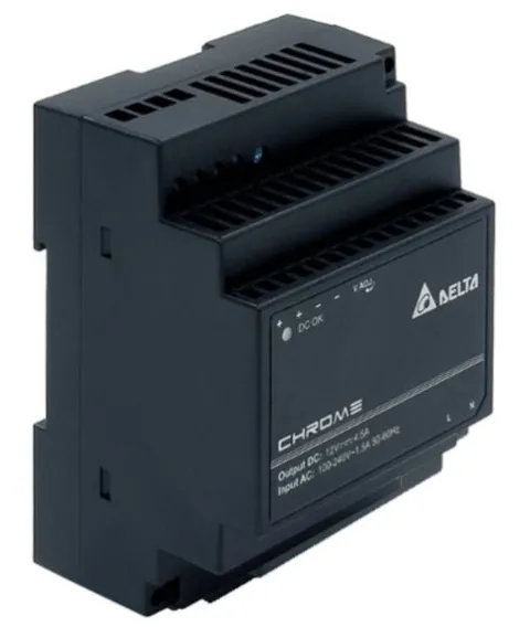 DELTA ZASILACZ NA SZYNĘ DIN 60W 12V DRC-12V60W1AC