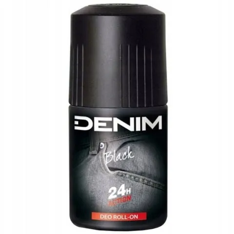 Denim Black dezodorant roll-on męski 50 ml