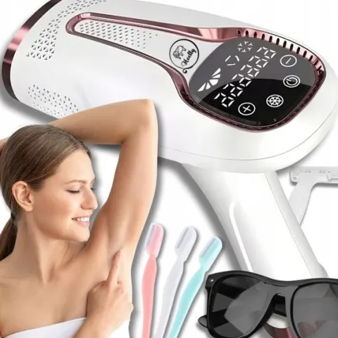 DEPILATOR IPL DO WŁOSÓW CIAŁA LASEROWY BIKINI NÓG DEPILACJA BEZBOLESNY