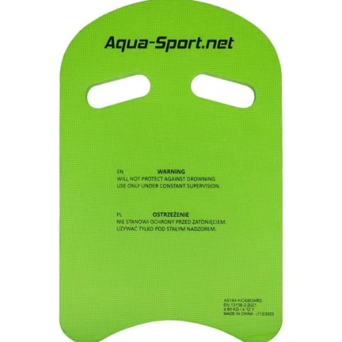 Deska do pływania treningowa na basen z uchwytami Aqua-Sport Kickboard