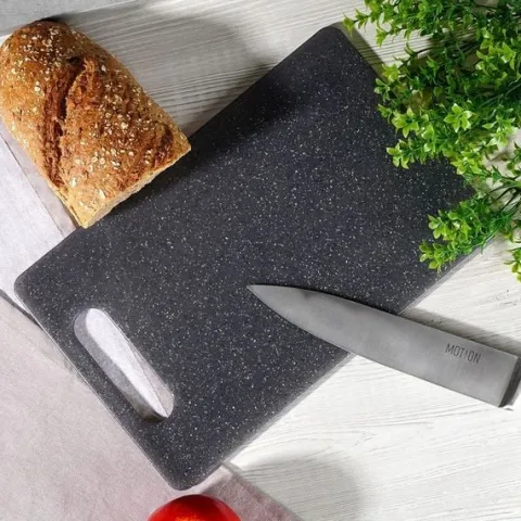 Deska Kuchenna do Krojenia Plastikowa Granitowa Uniwersalna 30x20 cm