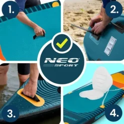 Deska SUP Reefbreak 350 x 81 x 15 cm Neo-Sport 170311