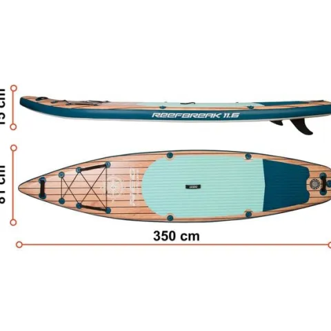 Deska SUP Reefbreak 350 x 81 x 15 cm Neo-Sport 170304
