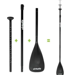 Deska SUP VirtuFit Cruiser 305 różowa – z siedziskiem, wiosłem i torbą