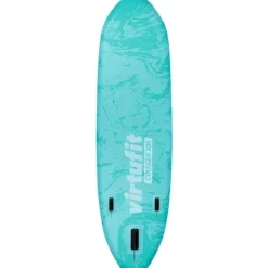 Deska SUP VirtuFit Cruiser 305 turkusowa – z siedziskiem, wiosłem i torbą