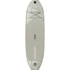 Deska SUP VirtuFit Surfer 305 – piaskowy beż, osłona przeciwwiatrowa, akcesoria