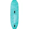 Deska SUP VirtuFit Surfer 305 – turkusowa, osłona przeciwwiatrowa, akcesoria