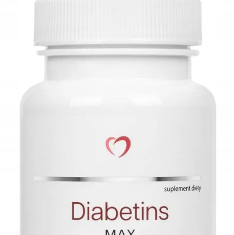 DIABETINS MAX METABOLIZM UTRATA WAGI POZIOM CUKRU GLUKOZY FORTE 30 kapsułek