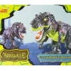 Dinozaur Na Baterie Tyranozaur Rex Chodzący Brązowy