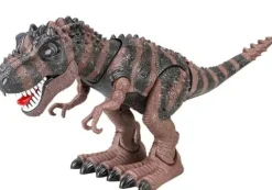 Dinozaur Na Baterie Tyranozaur Rex Chodzący Brązowy