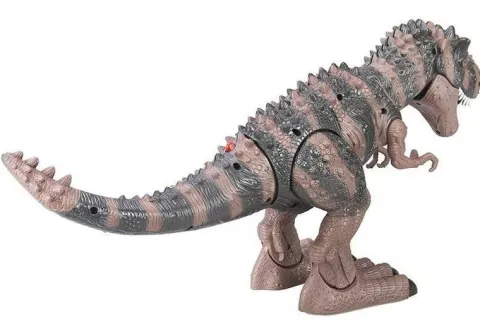 Dinozaur Na Baterie Tyranozaur Rex Chodzący Brązowy