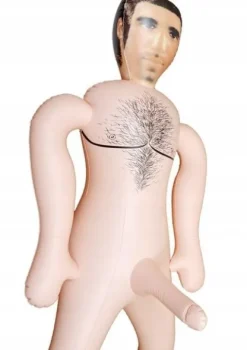 Dmuchana Męska Lalka z Penisem 18cm Pompowana Sex Lalka Faceta Mężczyzny