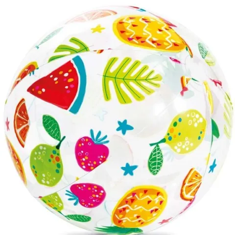Dmuchana piłka plażowa owoce 51 cm INTEX 59040