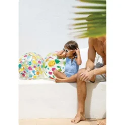 Dmuchana piłka plażowa wesołe rybki 51 cm INTEX 59040