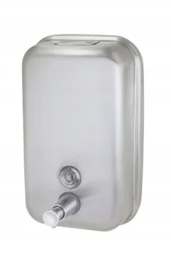 Dozownik mydła stal nierdzewna 500 ml INOX matowy