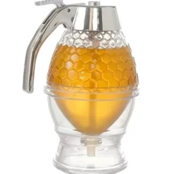 Dozownik na miód dyspenser nalewak pojemnik do miodu syropu czekolady 200ml