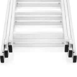 Drabina aluminiowa z opcją na schody 3x8 HIGHER 4,70m Hobby 150kg