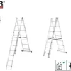 Drabina aluminiowa z opcją na schody 3x7 HIGHER 4,25m Home 150kg