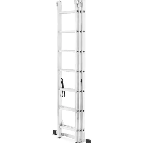 Drabina aluminiowa z opcją na schody 3x7 HIGHER 4,25m Home 150kg