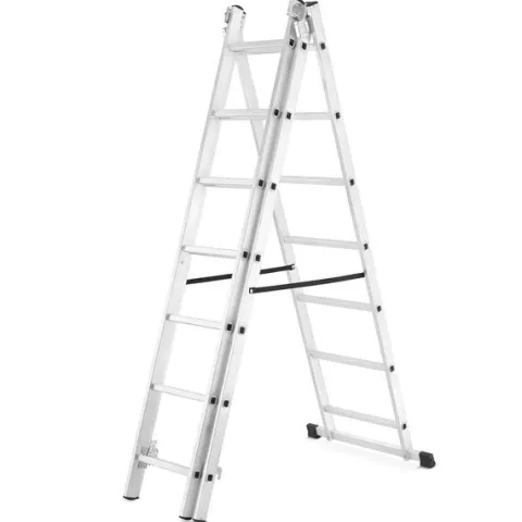 Drabina aluminiowa z opcją na schody 3x7 HIGHER 4,25m Home 150kg