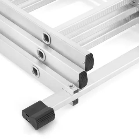Drabina aluminiowa z opcją na schody 3x7 HIGHER 4,25m Home 150kg