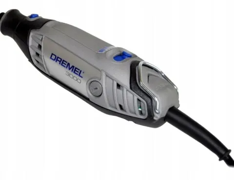 DREMEL 3000 + 45 akcesoriów + 3 przystawki + WALIZKA