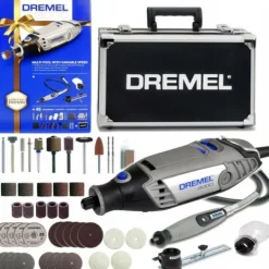 DREMEL 3000 + 45 akcesoriów + 3 przystawki + WALIZKA