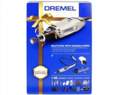 DREMEL 3000 + 45 akcesoriów + 3 przystawki + WALIZKA