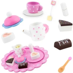 Drewniana zabawka zestaw do herbaty RK-869 Ricokids
